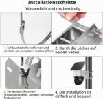 TONTON Masthalterung für eufy SoloCam S340