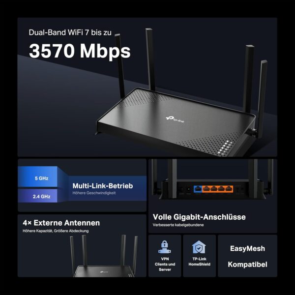 TP-Link Archer BE220 WLAN-Router