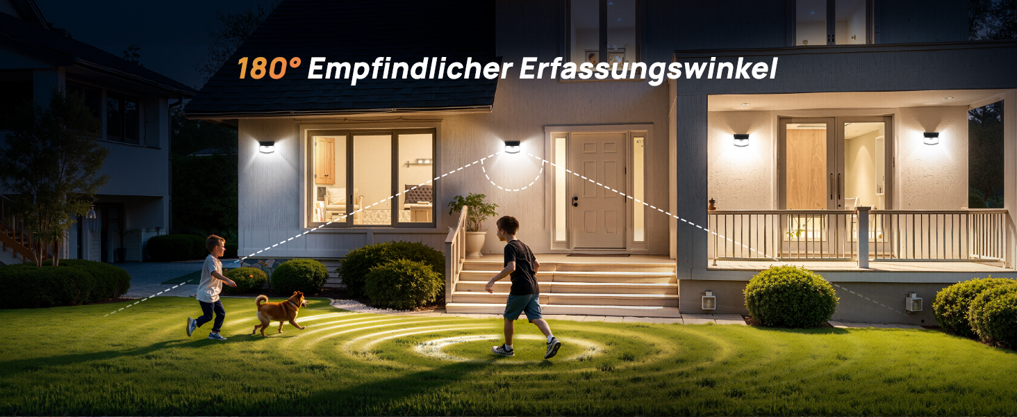 TECKNET Solarlampe Aussen mit Bewegungsmelder, 248 LED – Detail 6