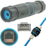 CTRICALVER RJ45 Kupplung Cat6 wasserdicht IP68