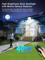SIGRILL Solarlampe mit Bewegungsmelder Produktfoto