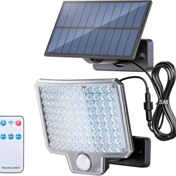 GRIFEMA Solar-Aussenleuchte mit Bewegungsmelder Produktfoto