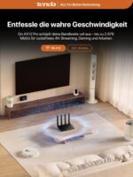 Tenda AX12 Pro Wi-Fi 6 Router mit klappbaren Antennen