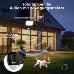 BENMA Solarlampe für Aussen mit Bewegungsmelder Produktfoto