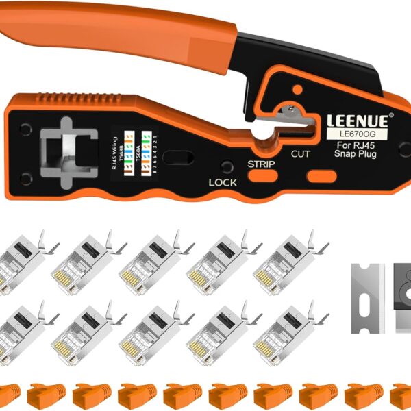 LEENUE RJ45 Crimpzange Set