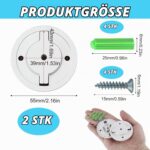Oupdate Kamera-Wandhalterung 2er-Set für Tapo C200 und C210
