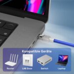 HB-DIGITAL CAT 8 RJ45-Stecker feldkonfektionierbar