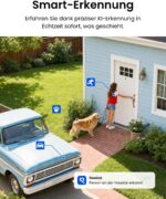 Reolink Home Hub Mini mit zwei Argus 3 Ultra 4K Solar-Kameras