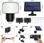 BENMA Solarlampe für Aussen mit Bewegungsmelder Produktfoto