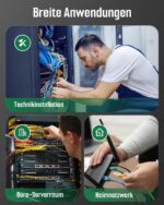 TESMEN TLP-528A Netzwerkkabeltester RJ11 RJ45