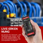 Mcbazel RJ45 RJ11 Netzwerktester Kabeltester
