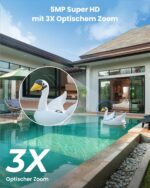 Reolink Home Hub Mini mit zwei E1 Outdoor PTZ-Kameras