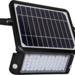 Luceco Solar-LED-Flutlicht mit PIR-Bewegungsmelder 10 W