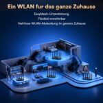 ZTE E2301 AX3000 WLAN-Router schwarz