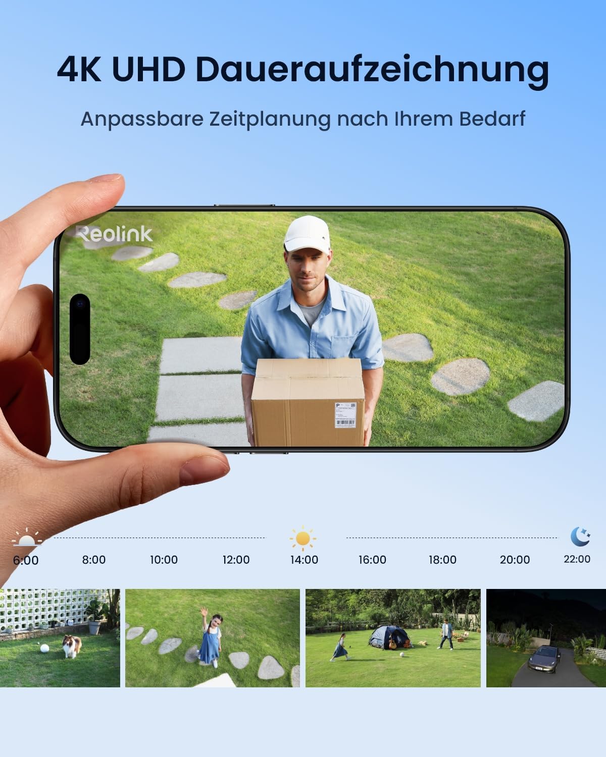 Reolink Bild 1 Reolink Altas PT Ultra 4K Solar-Set mit zwei Kameras und Home Hub Mini