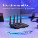 GL.iNet Flint 2 Wi-Fi 6 Router mit 2,5G-Ports und VPN
