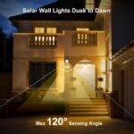 Flacchi Solarlampe mit Bewegungsmelder als Set