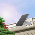 WiTi BK08G Dachrinnenhalterung aus Edelstahl für Eufy SoloCam S340