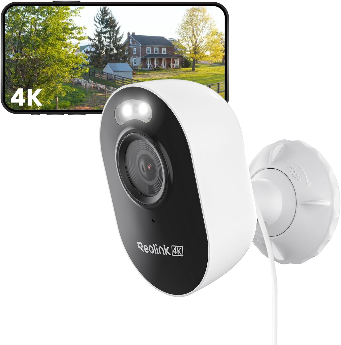 Reolink Lumus Pro Bild 1 Reolink Lumus Pro 4K WLAN-Überwachungskamera Aussen
