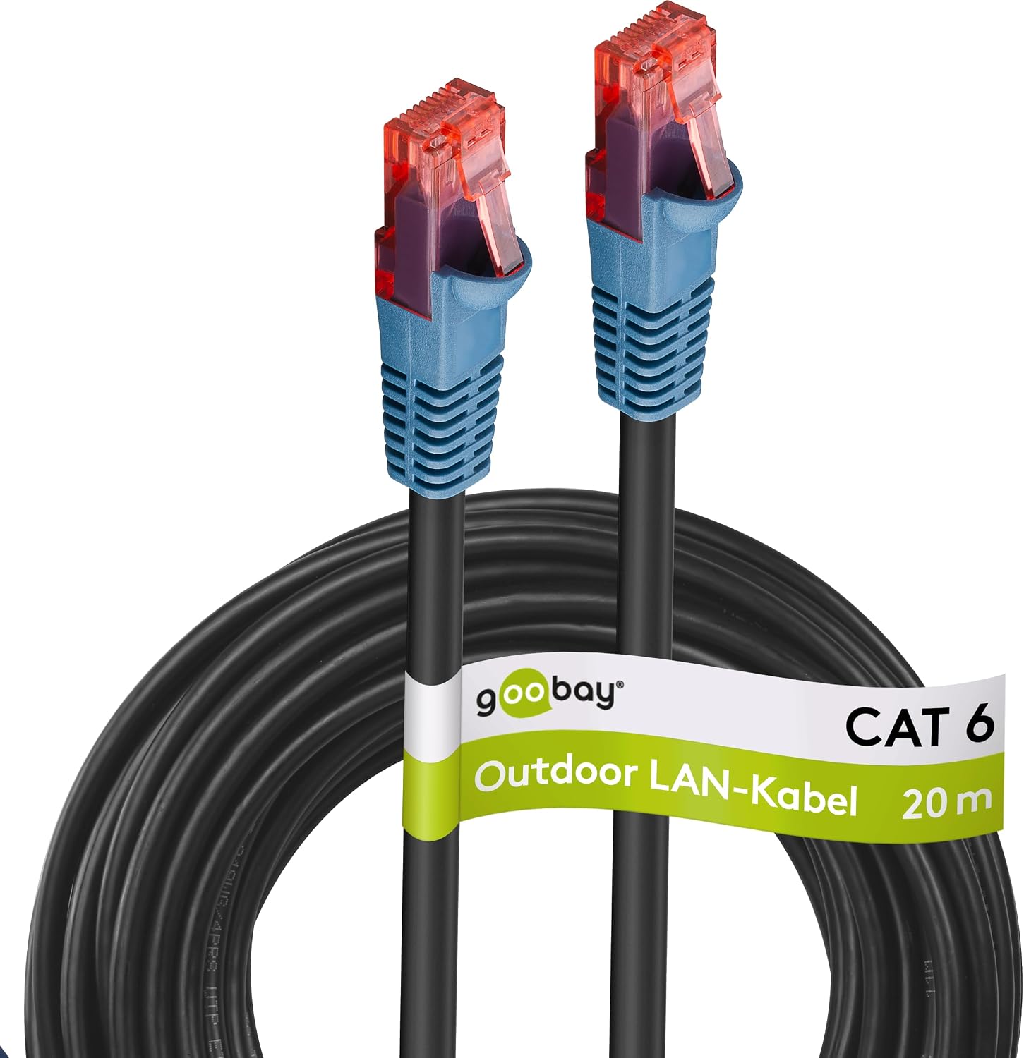 goobay 94392 Bild 1 goobay Outdoor Patchkabel CAT 6 mit RJ45-Steckern