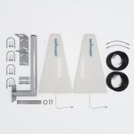 MOPHAMP 4G/5G Outdoor-Antenne MIMO 2x2 mit 15 dBi