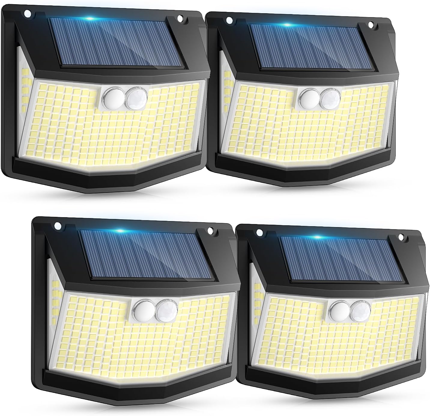 CZHHMART Solarlampe Aussen Bewegungsmelder, 248 LED