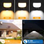 BENMA Solarlampe für Aussen mit Bewegungsmelder Produktfoto