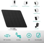 YCTechCam 5 W Solarpanel für Ring Kamera, 1 Stück, 2er- oder