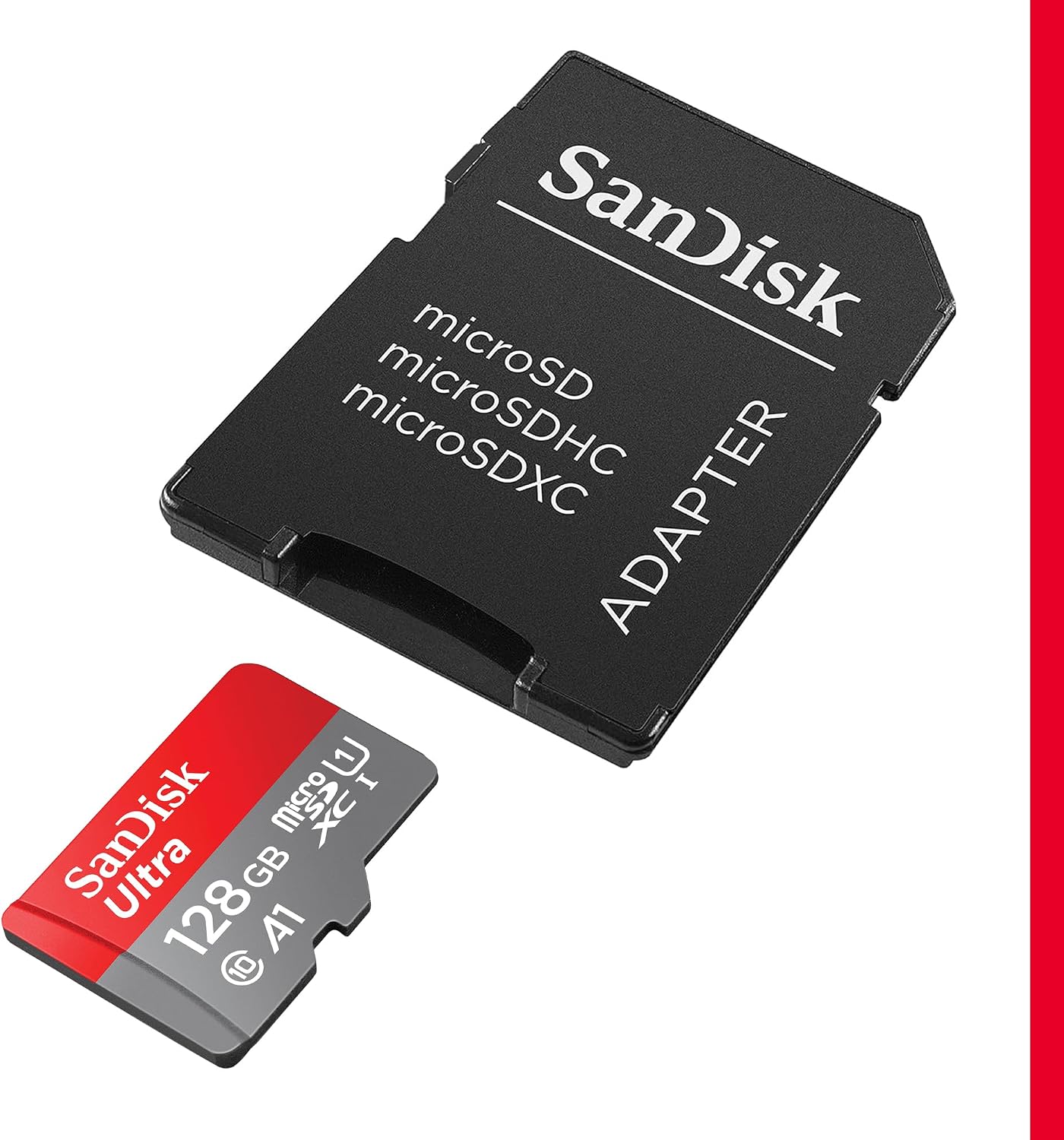 SanDisk SDSQUAB-128G-GN6MA Bild 1 SanDisk Ultra microSDXC 128 GB Speicherkarte