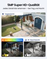 Reolink Home Hub Mini mit zwei Argus PT Solar-Akku-Kameras