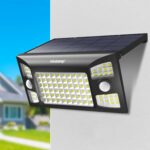 INTELAMP Solarlampe mit Bewegungsmelder, integrierter Typ