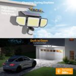 Onforu Solar Strahler für Aussen mit Bewegungsmelder Produktfoto
