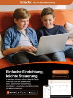 Tenda AX12 Pro Wi-Fi 6 Router mit klappbaren Antennen