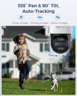 Reolink TrackMix PoE 4K PTZ Überwachungskamera