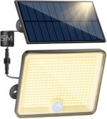 Peasur Solarstrahler mit Bewegungsmelder Warmweiss