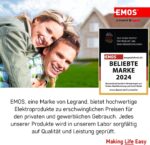 EMOS LUMI Solarleuchte mit Bewegungsmelder