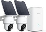Reolink 4K Überwachungsset Home Hub mit 2 Argus PT Ultra Solarkameras