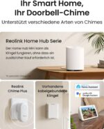 Reolink Akku-Video-Türklingel mit Home Hub Mini