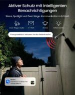 Reolink Argus Solar 3K Akku-Überwachungskamera mit Solarpanel