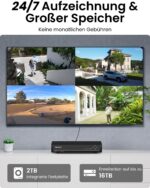 Reolink 4K Überwachungsset mit 6 Bullet-Kameras und 8-Kanal-NVR