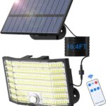 MinPea Solarlampe Kaltweiss Aussen mit Bewegungsmelder