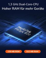 Cudy WR3000P Mesh-Router Wi-Fi 6 AX3000 mit PoE