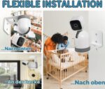 sciuU Metall-Wandhalterung für Blink Mini Pan Tilt