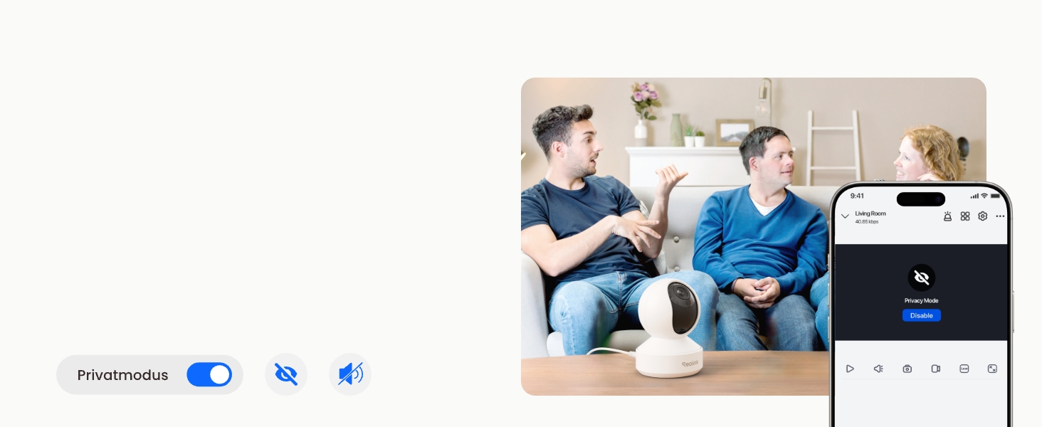 Reolink E1 Zoom 4K Innenkamera Set mit Home Hub – Detail 7