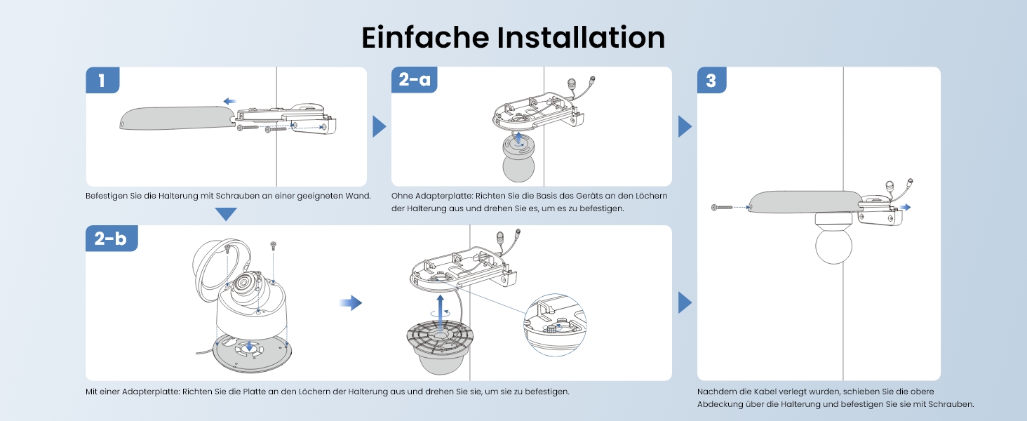 Reolink Wandhalterung RLA-BKW4 aus Aluminium – Detail 3