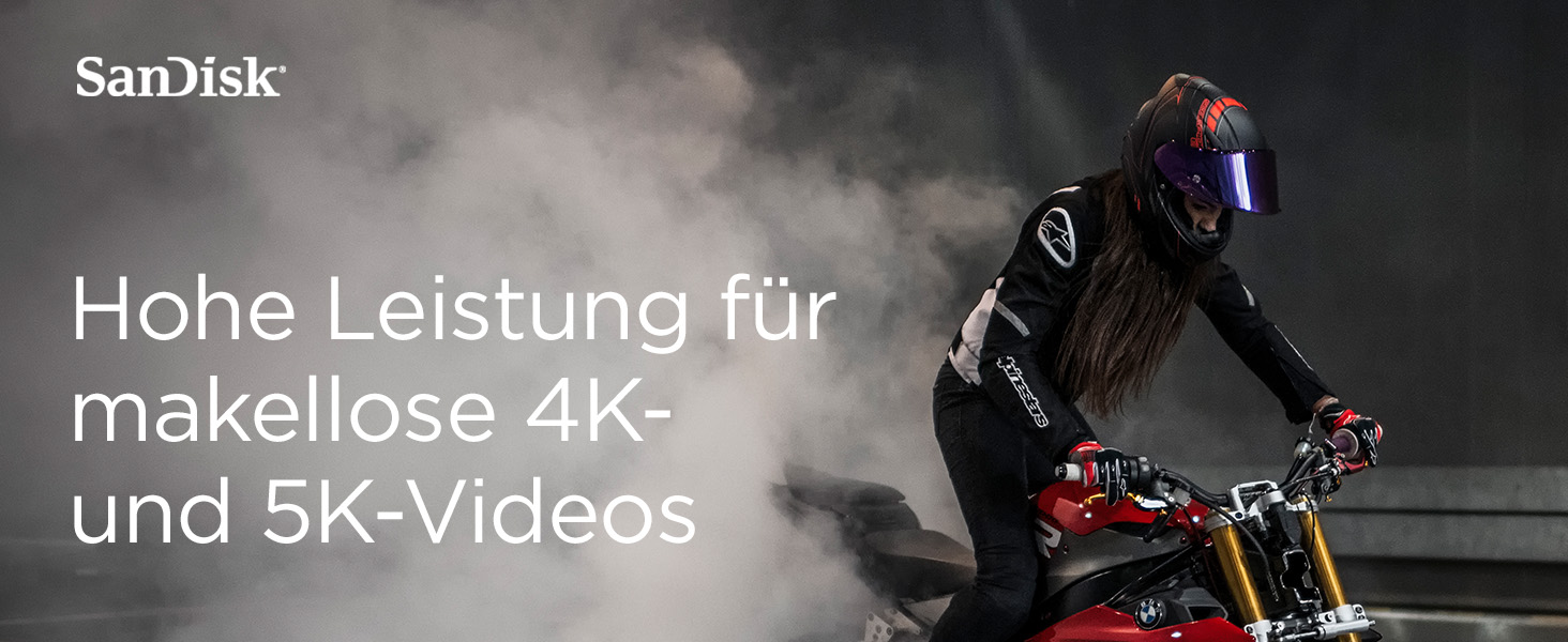 SanDisk Extreme microSD Speicherkarte mit U3 und V30 für Action-Kameras – Detail 1