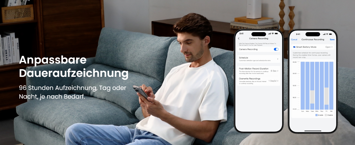 Reolink Home Hub Set mit zwei Altas PT Ultra Solar-Kameras – Detail 9