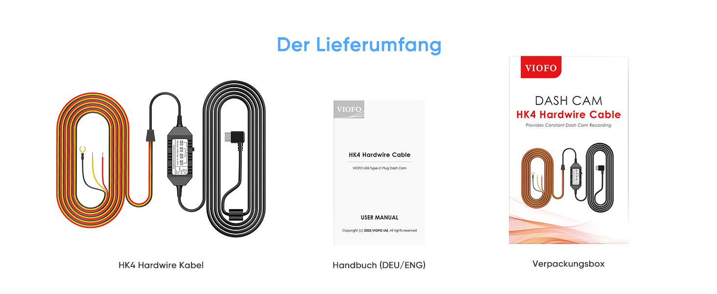 VIOFO HK4 Acc Hardwire-Kit mit ACC- und Niederspannungsschutz – Detail 12