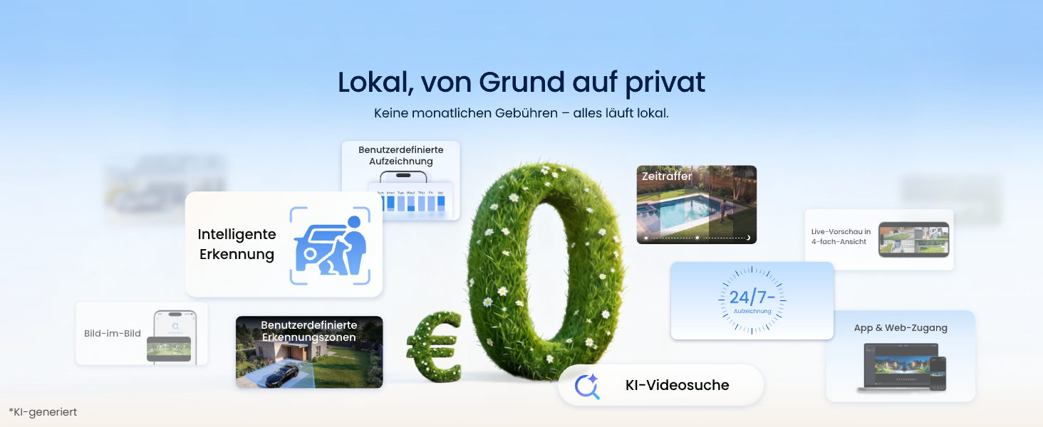 Reolink OMVI 3i WiFi Set mit Home Hub Pro und zwei Aussenkameras – Detail 6