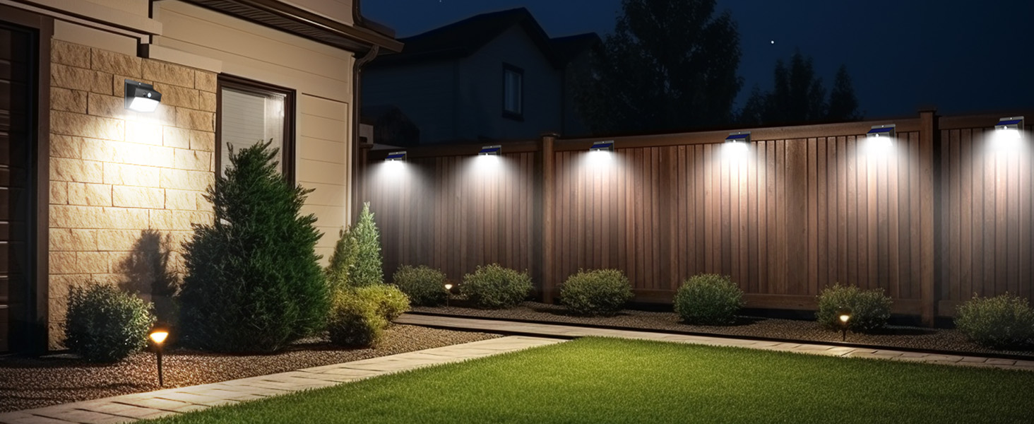Peasur Solarlampe mit Bewegungsmelder für den Aussenbereich – Detail 4